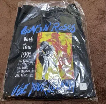 GUNS N' ROSES 1992 투어 후디 L 사이즈 HMV 한정판
