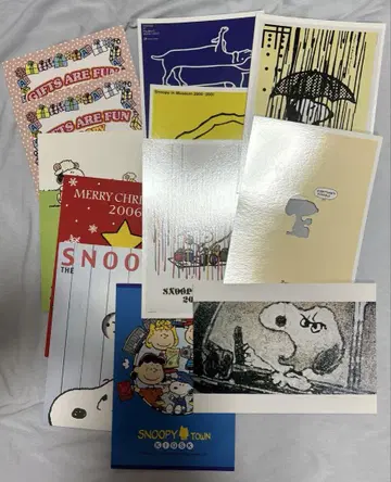 스누피 SNOOPY 톰 에바하트 엽서 외 묶음 판매