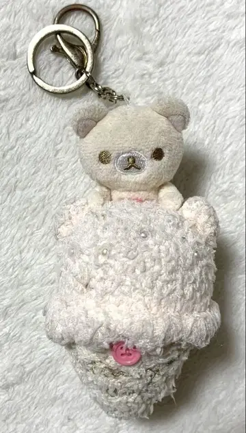 리락쿠마 아이스크림 봉제 인형 키링