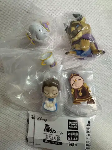 어깨쿵 Fig. 미녀와 야수 전4종 세트