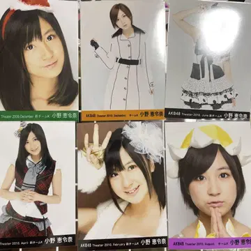 오노 에레나 월별 브로마이드 묶음 판매 6매 AKB48