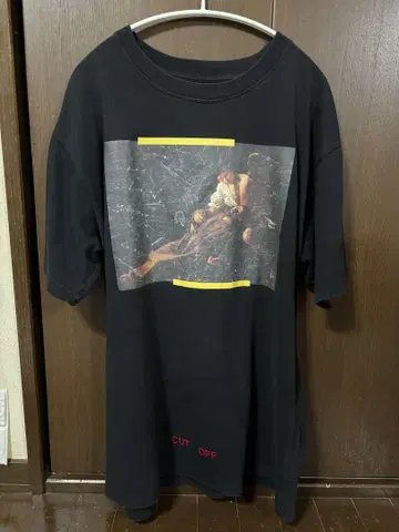OFF-WHITE 블랙 T셔츠 블랙 XS 사이즈