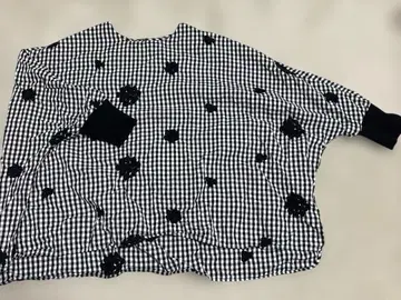 BEARDSLEY 비어즐리 티셔츠 블라우스 자수 레이스 깅엄 체크