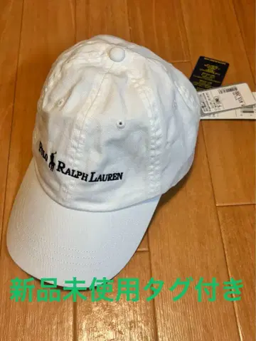 Ralph Lauren 화이트 캡 미사용 새상품