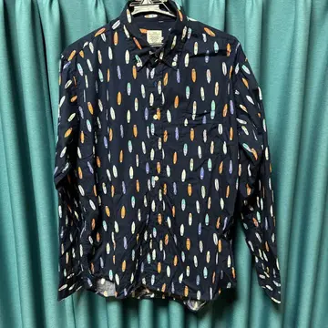 THE SHARK'S GALLERY 서핑보드 패턴 셔츠 XL