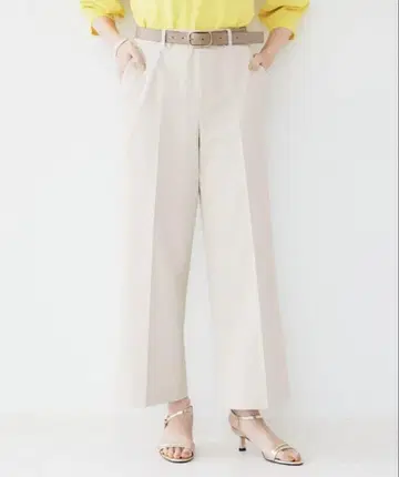 이번 시즌 새상품급 언타이틀 옥스 크롭 와이드 팬츠 size 0