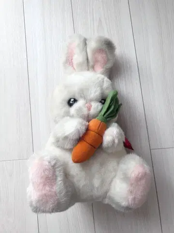 토끼 봉제 인형 쇼와 레트로