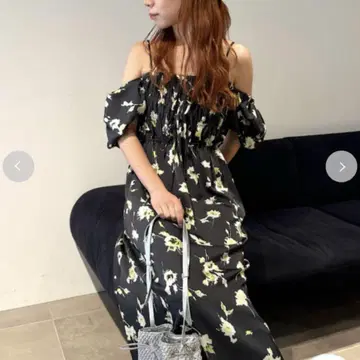 LILY BROWN 2way 셔링 원피스