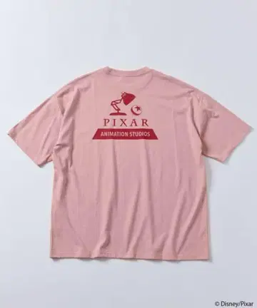 픽사 Pixar 백 프린트 빅 실루엣 티셔츠