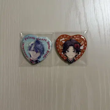 니지산지 6월의 신부 Prism Heart 캔배지