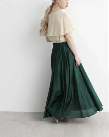 cardo fabrica 스위스론 서큘러 맥시 스커트