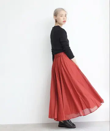 cardo fabrica 서큘러 맥시 스커트