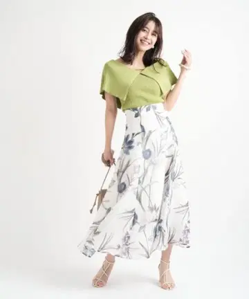 썸머 플라워 스커트