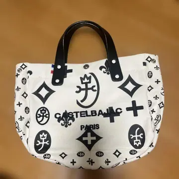 CASTELBAJAC 토트백 화이트/블랙