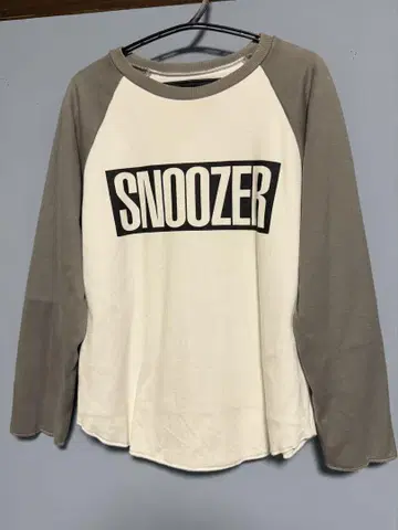 Number (N)ine OOaw snoozer 긴팔