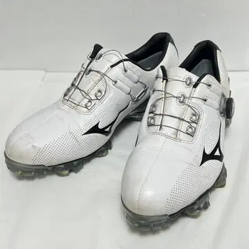 Mizuno 골프화 화이트/그레이 4E 26.5cm