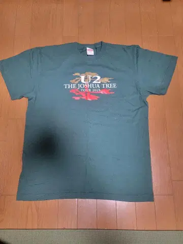 U2 THE JOSHUA TREE TOUR 2019 티셔츠 L 사이즈