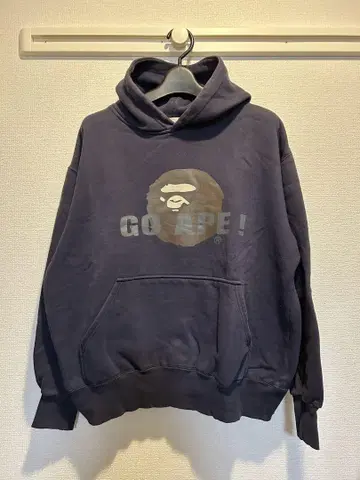 GO APE 네이비 후드티