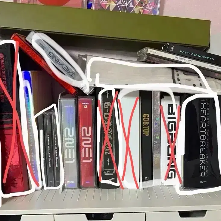 가격확정) 지디 지드래곤 빅뱅 투애니원 앨범/디비디딥디dvd/포토북