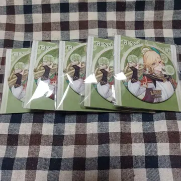 원신 카베 캔뱃지 5개