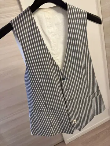 라르디니 / LARDINI 스트라이프 베스트 사이즈 44