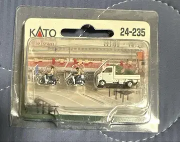 KATO 배달 및 배송 바이크 2대 + 경트럭 1대 포함 24-235