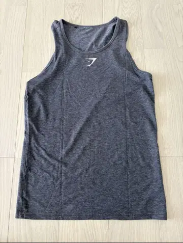 헬스장 샤크 gymshark 탱크탑 그레이 M