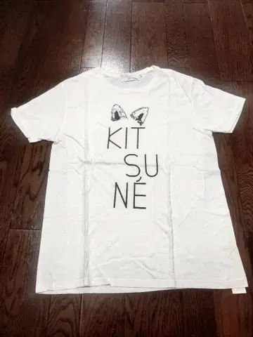 KITSUNE TEE 티셔츠 M 화이트 귀