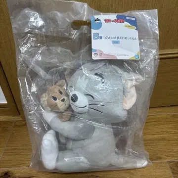 새상품급 제일복권 TOM and JERRY 봉제 인형 톰과 제리