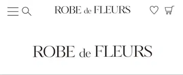 즉시 완판 아이템 초레어 ROBE de FLEURS 화이트 미니 원피스