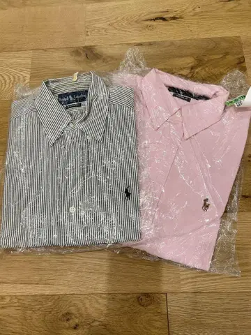 Ralph Lauren 반팔 셔츠 2매 세트 클리닝 완료 S 사이즈