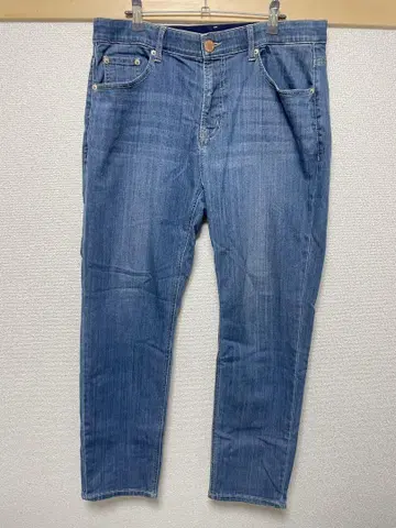 FRANK STONE DENIM 라이트 블루 테이퍼드 핏 데님 한국