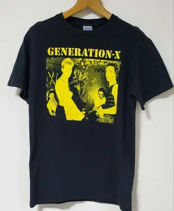 GenerationX 티셔츠 영국 펑크