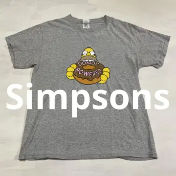00s The Simpsons 심슨 도넛 프린트 T셔츠
