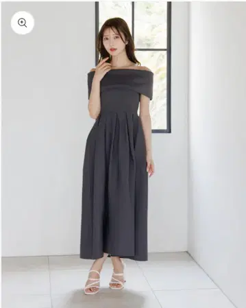 Lalune 4way 오프숄 니트 원피스