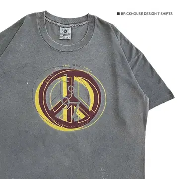 BRICKHOUSE DESIGN XL 티셔츠 싱글 스티치 미국제