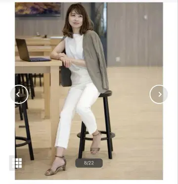 23구 린넨 비스 코스 스트레치 자켓