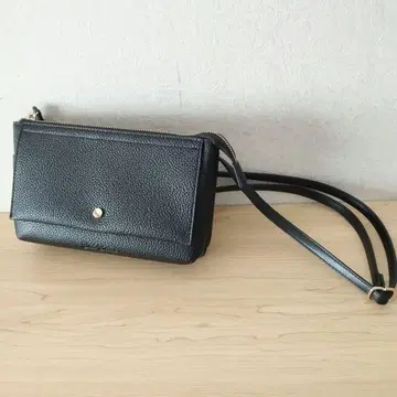 Bleu Bleuet 미니 플랩 숄더 블랙