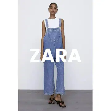 ZARA 자라 데님 살로펫 오버롤 심플 캐주얼 귀여운