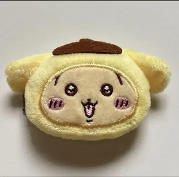 치이카와 산리오 시크릿 헤어 클립 폼폼푸딩 토끼