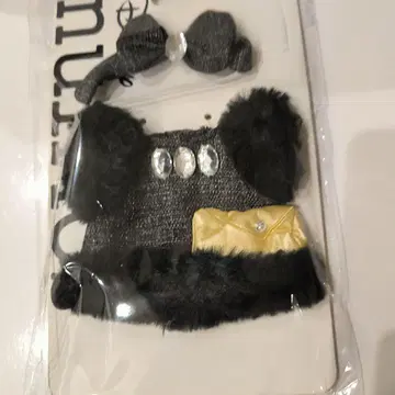 디즈니 봉제 인형 옷 갈아입기 고양이 귀 퍼 모자와 백 세트