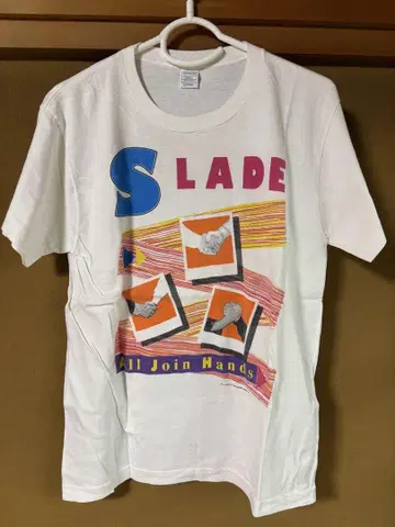 1984년 SLADE 슬레이드 티셔츠 밴드 빈티지