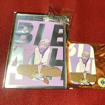 BLEACH 9 WORLD 매트 캔뱃지 후목 루키아 카드 케이스