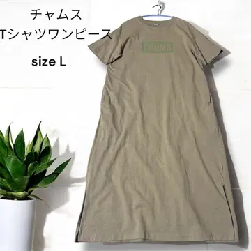 참스 헤비 웨이트 참스 로고 드레스(원피스) cotton 100%