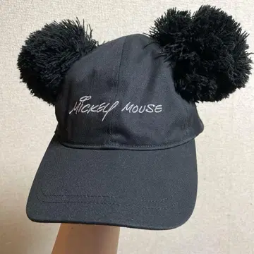 디즈니 리조트 미키 캡 귀도리 모자 58cm