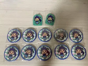Aqours finale 영구 스테이지 마쓰우라 카난 캔뱃지&펠트