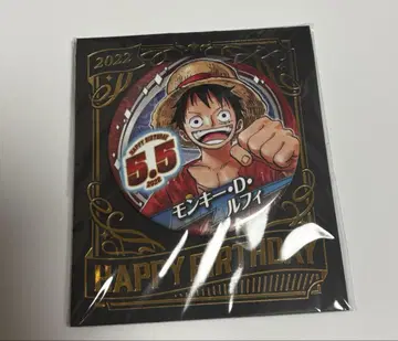 ONEPIECE 루피 생일 캔뱃지 2022