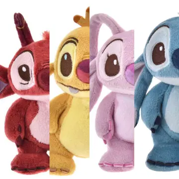 스티치 엔젤 루벤 로이 봉제 인형 Disney stanDs