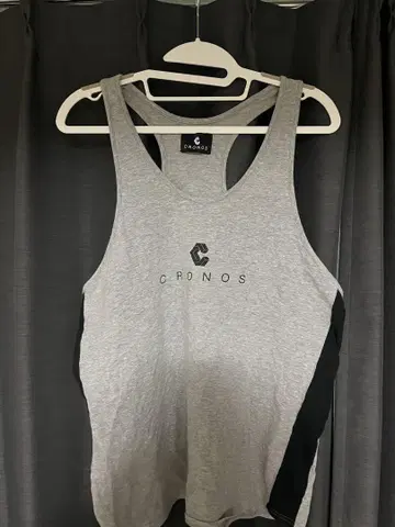 CRONOS 탱크탑 그레이/블랙