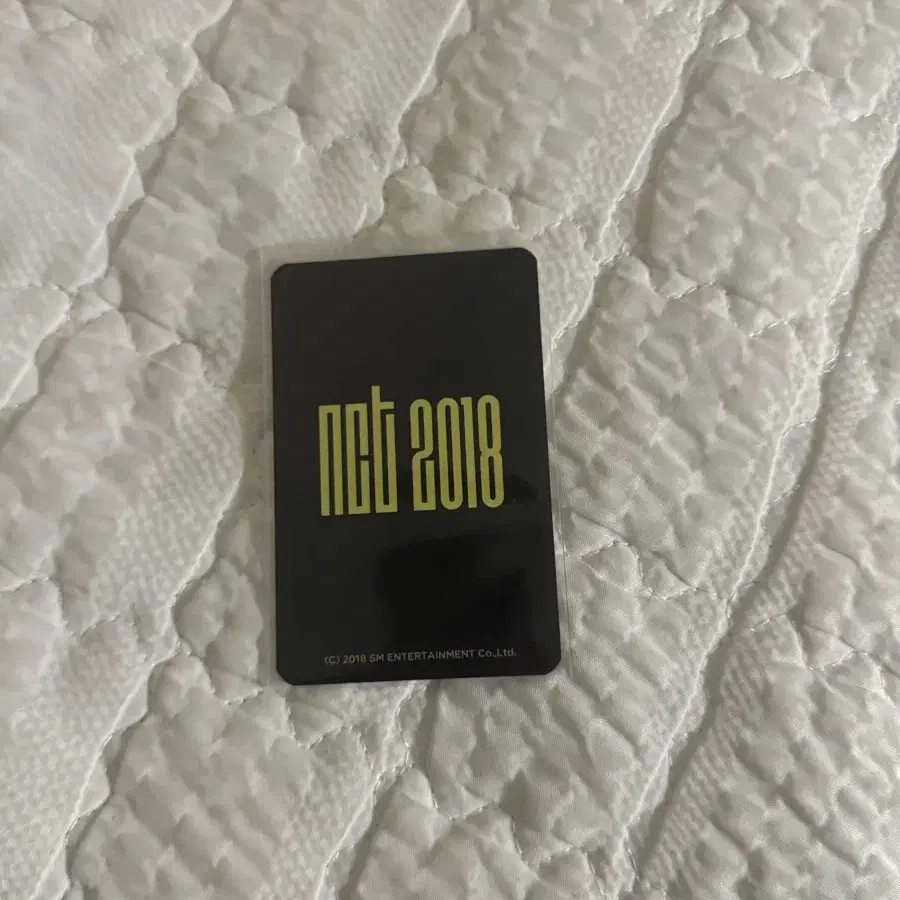 NCT | 엔시티 NCT127 Nct jungwoo 2018 Fan Party Ticket Holder